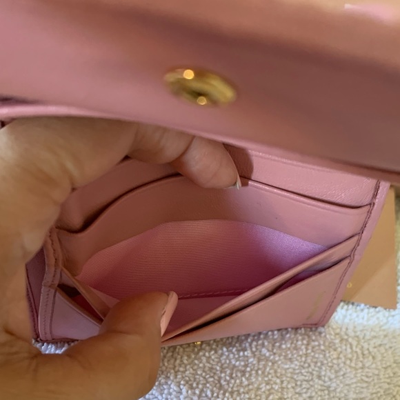 RARE MIU MIU PINK WALLET - Picture 7 of 13